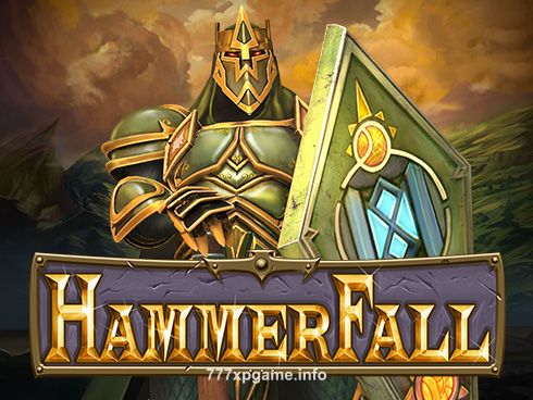HammerFall slot game interface at 777xp game
